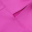 Neal Strapless Cutout Maxi Bandage Dress In Pink