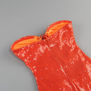 Royce Sequin Cutout Strapless Midi Dress