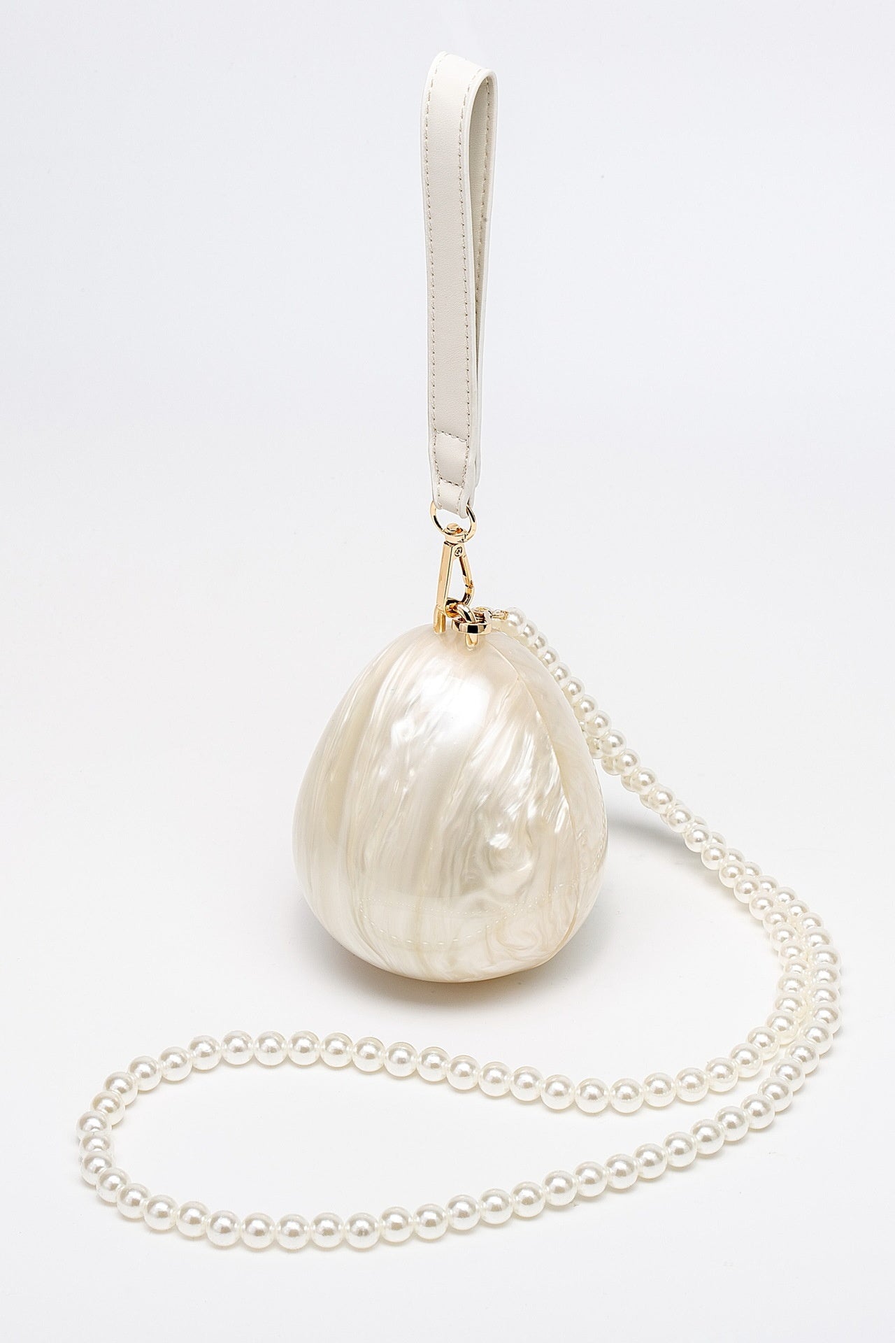 Avarie Pearl Strap Egg Bag