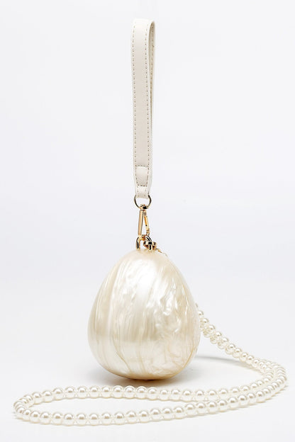 Avarie Pearl Strap Egg Bag