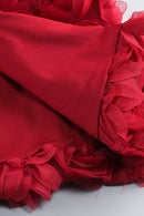 Beroe Off-shoulder Floral Embellished Midi Dress