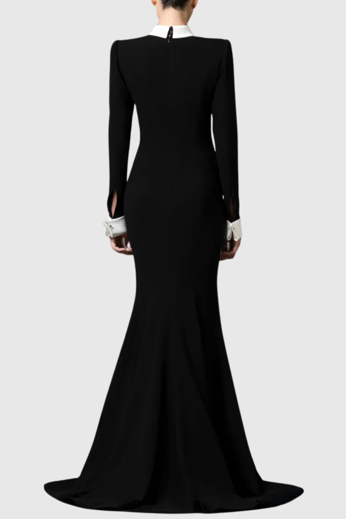 Orvandel Tie Crystal Embellished Maxi Dress