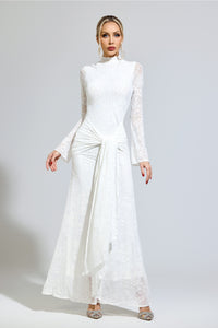 Eldricon White Diamond Maxi Dress