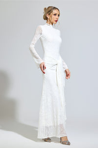 Eldricon White Diamond Maxi Dress