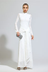 Eldricon White Diamond Maxi Dress