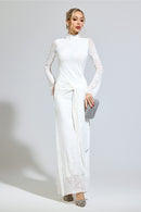 Eldricon White Diamond Maxi Dress