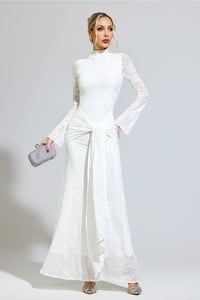 Eldricon White Diamond Maxi Dress