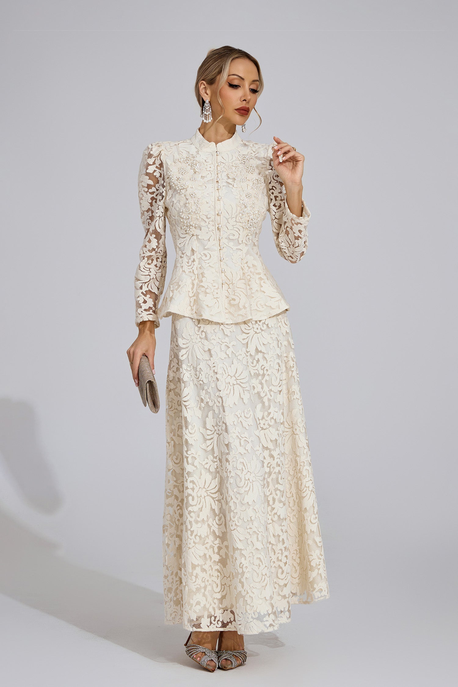 Firmino Lace Two Piece Set