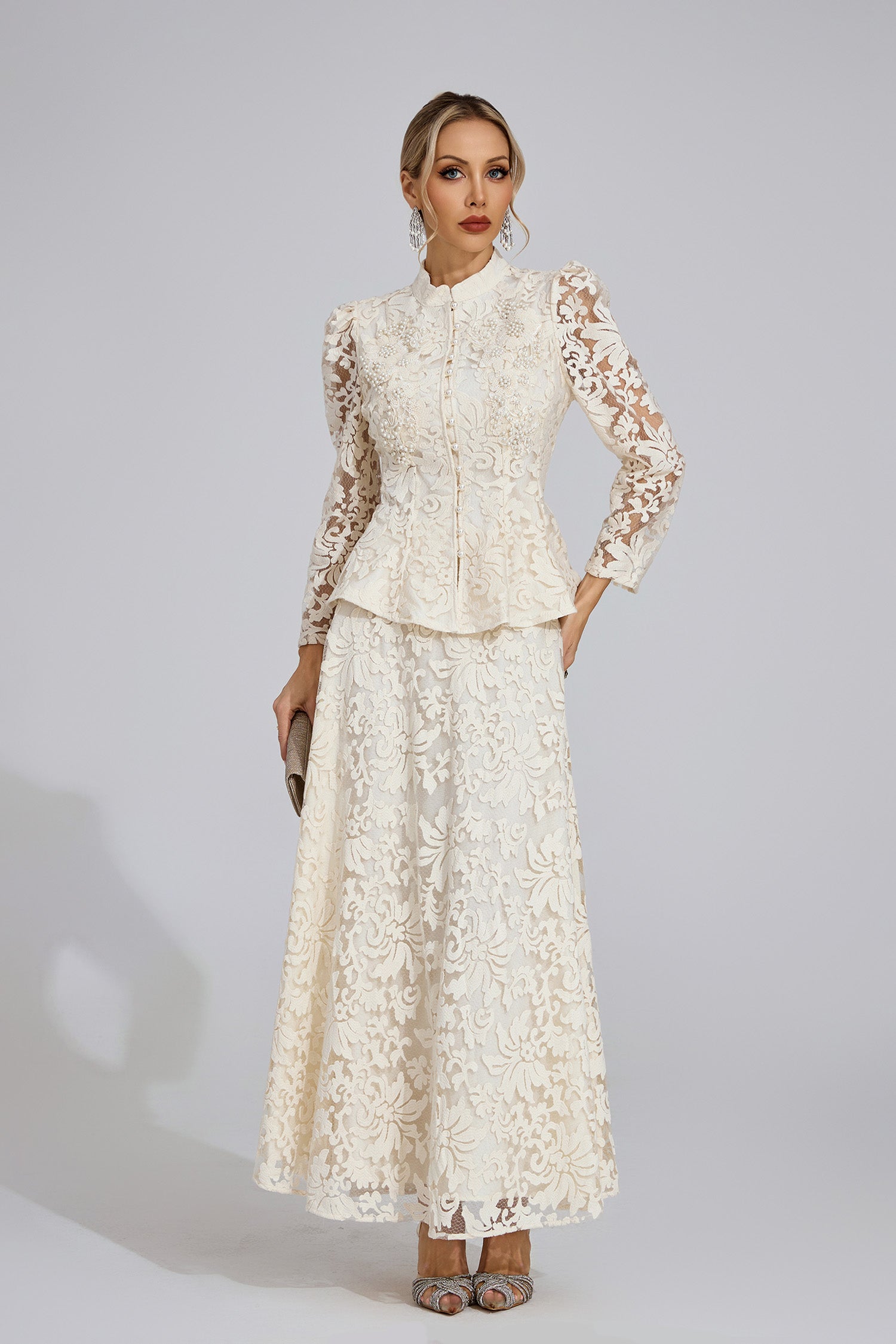 Firmino Lace Two Piece Set