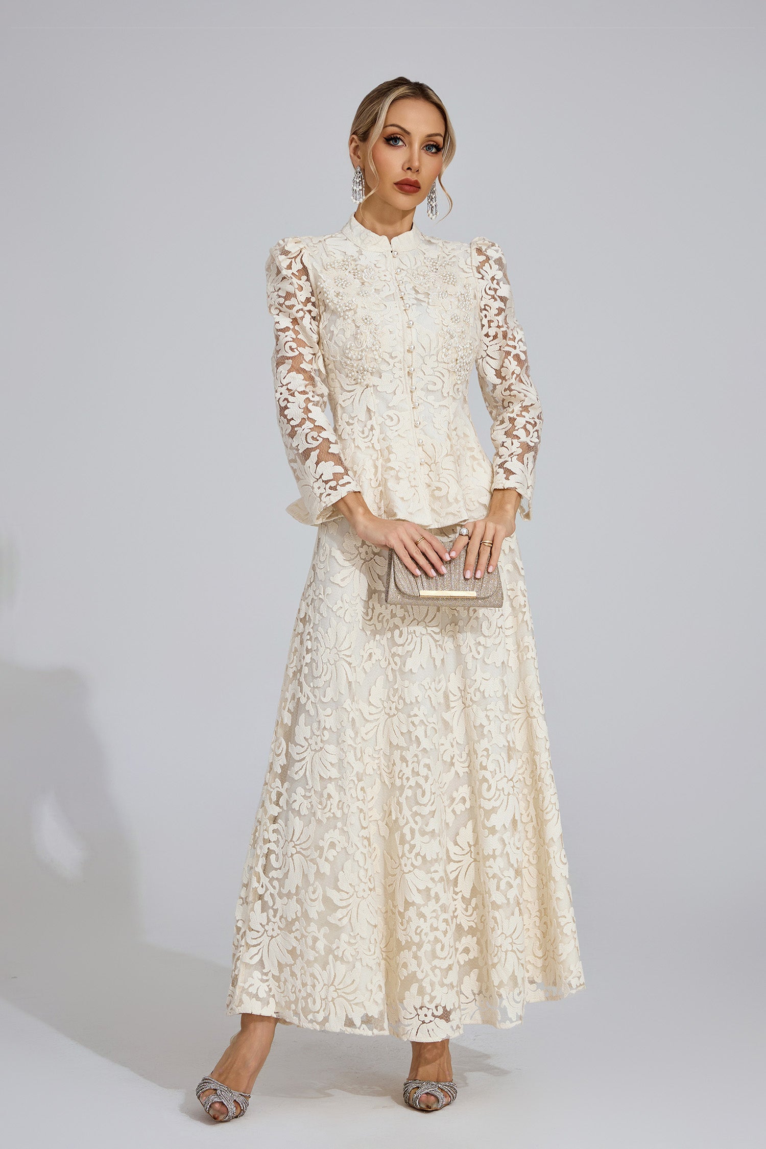 Firmino Lace Two Piece Set