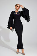 Baroness Bandage Maxi Dress