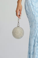 Maldor Silver Round Ball Bag