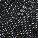 Saldex Black Rhinestone Draped Maxi Dress