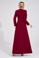 Loryndal Red Diamond Maxi Dress