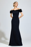 Parevix Black Floral  Maxi Dress