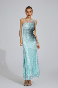 Bashkim Sequined Maxi Dress