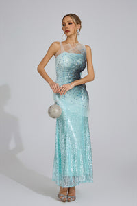 Bashkim Sequined Maxi Dress