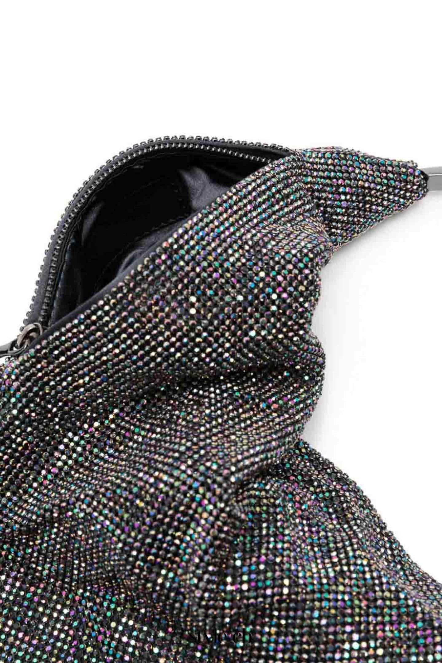 Xinia Rhinestone Embellished Tote Bag