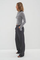 Alvona Top In Grey