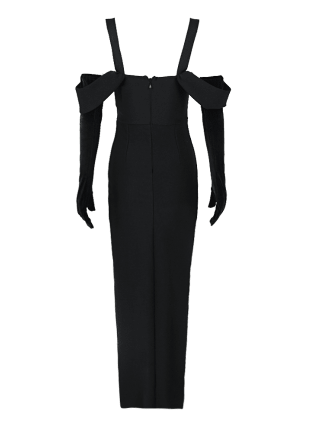 Patsy Flowers Midi Bandage Dress