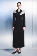 Ruvrek Notch Neck Maxi Dress