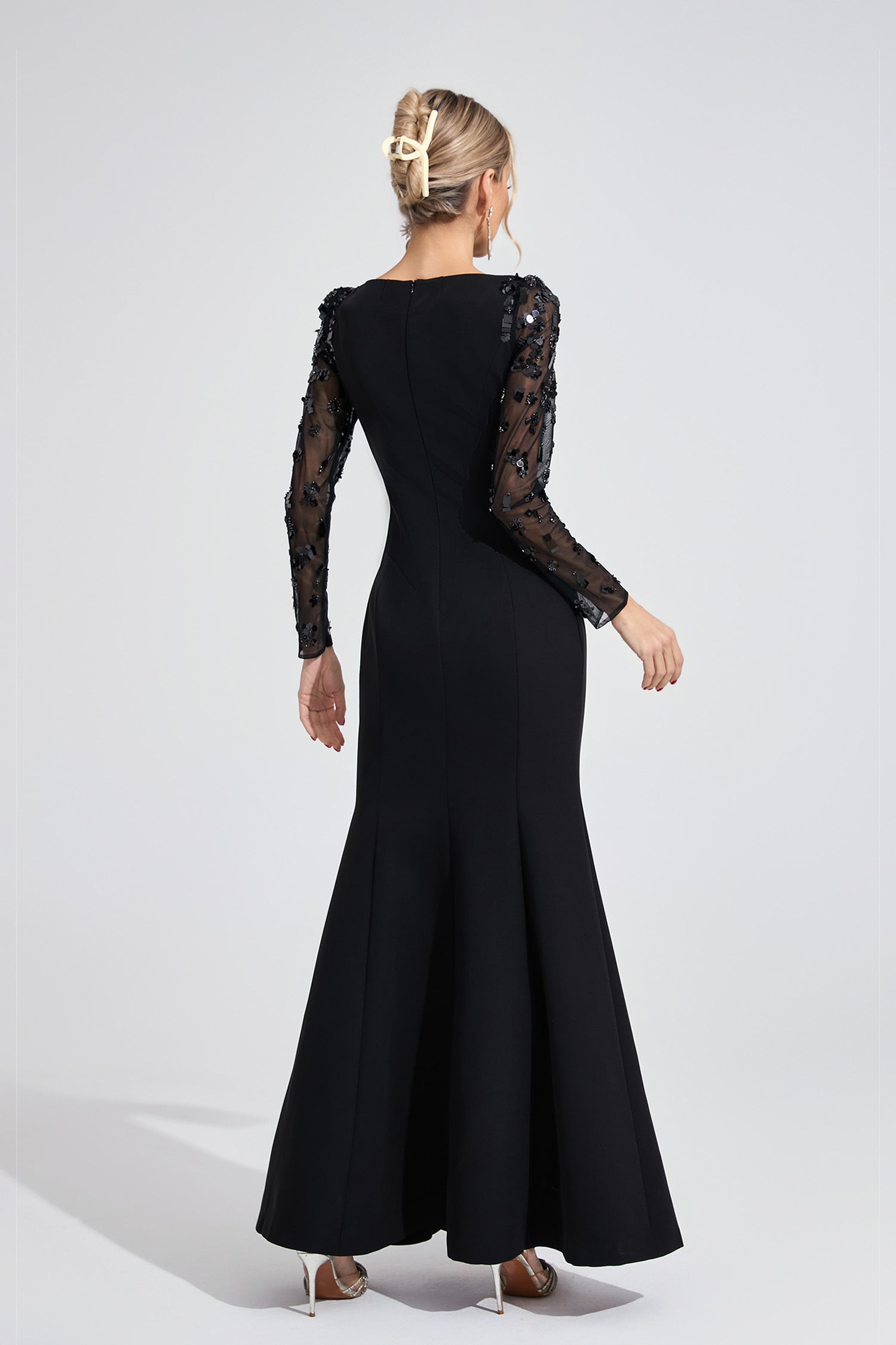 Eivin Black Diamond Maxi Dress