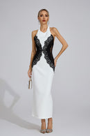 Fioralba Halter Maxi Dress