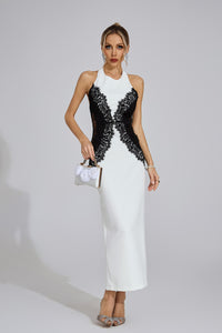 Fioralba Halter Maxi Dress