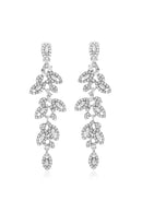 Sherry Silver Leaf Earrings