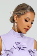 Erosa Silver Leaf Earrings