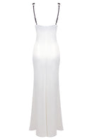 Elke Slip Draped Maxi Dress