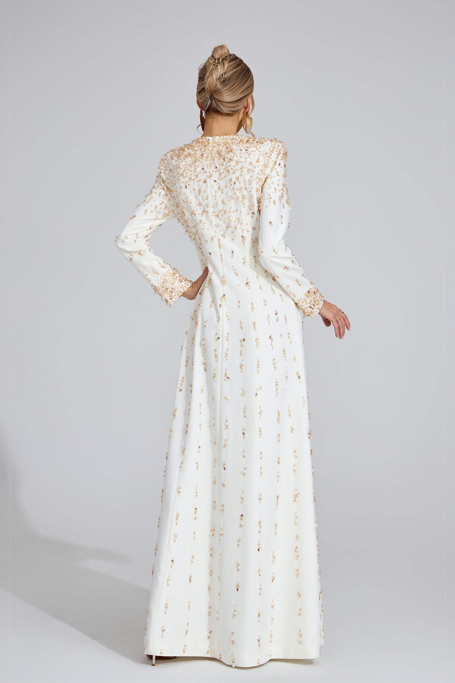 Filiz Diamond Maxi Dress