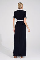 Draylorn Black Diamond Maxi Dress