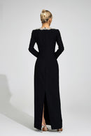 Korvannis Black Diamond Maxi Dress