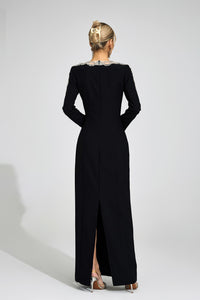Korvannis Black Diamond Maxi Dress
