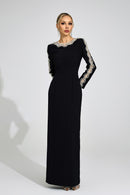 Korvannis Black Diamond Maxi Dress