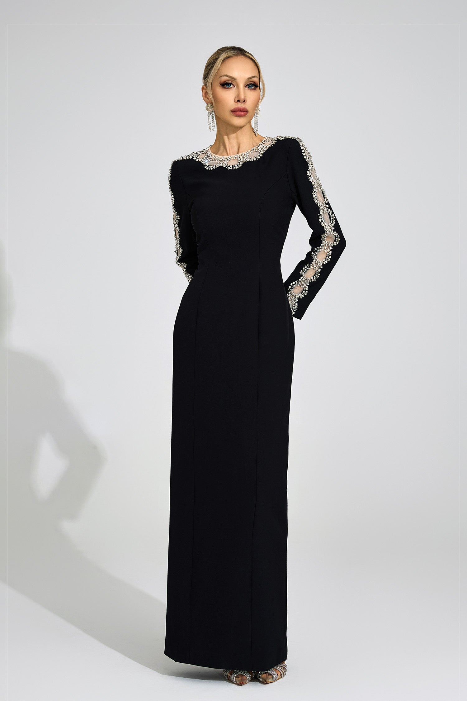 Korvannis Black Diamond Maxi Dress