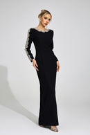 Korvannis Black Diamond Maxi Dress