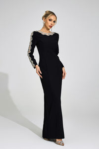 Korvannis Black Diamond Maxi Dress