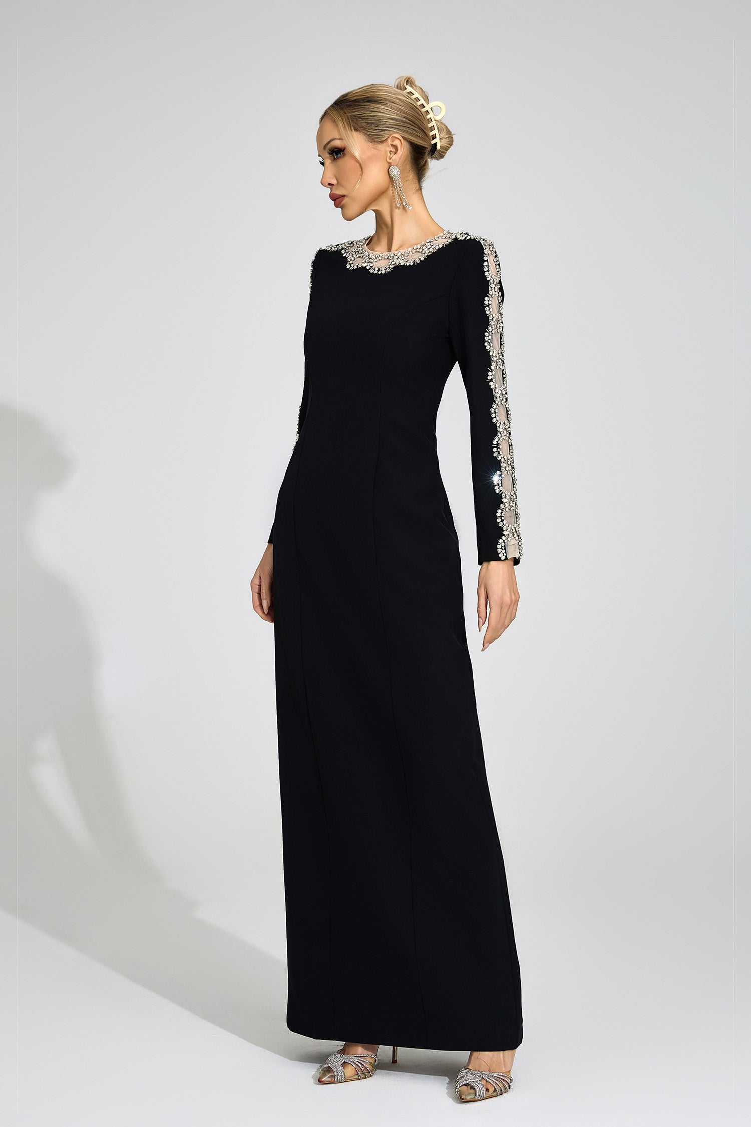 Korvannis Black Diamond Maxi Dress