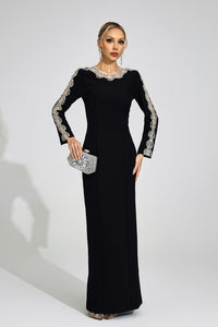 Korvannis Black Diamond Maxi Dress