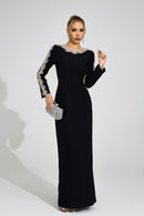 Korvannis Black Diamond Maxi Dress