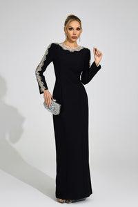 Korvannis Black Diamond Maxi Dress