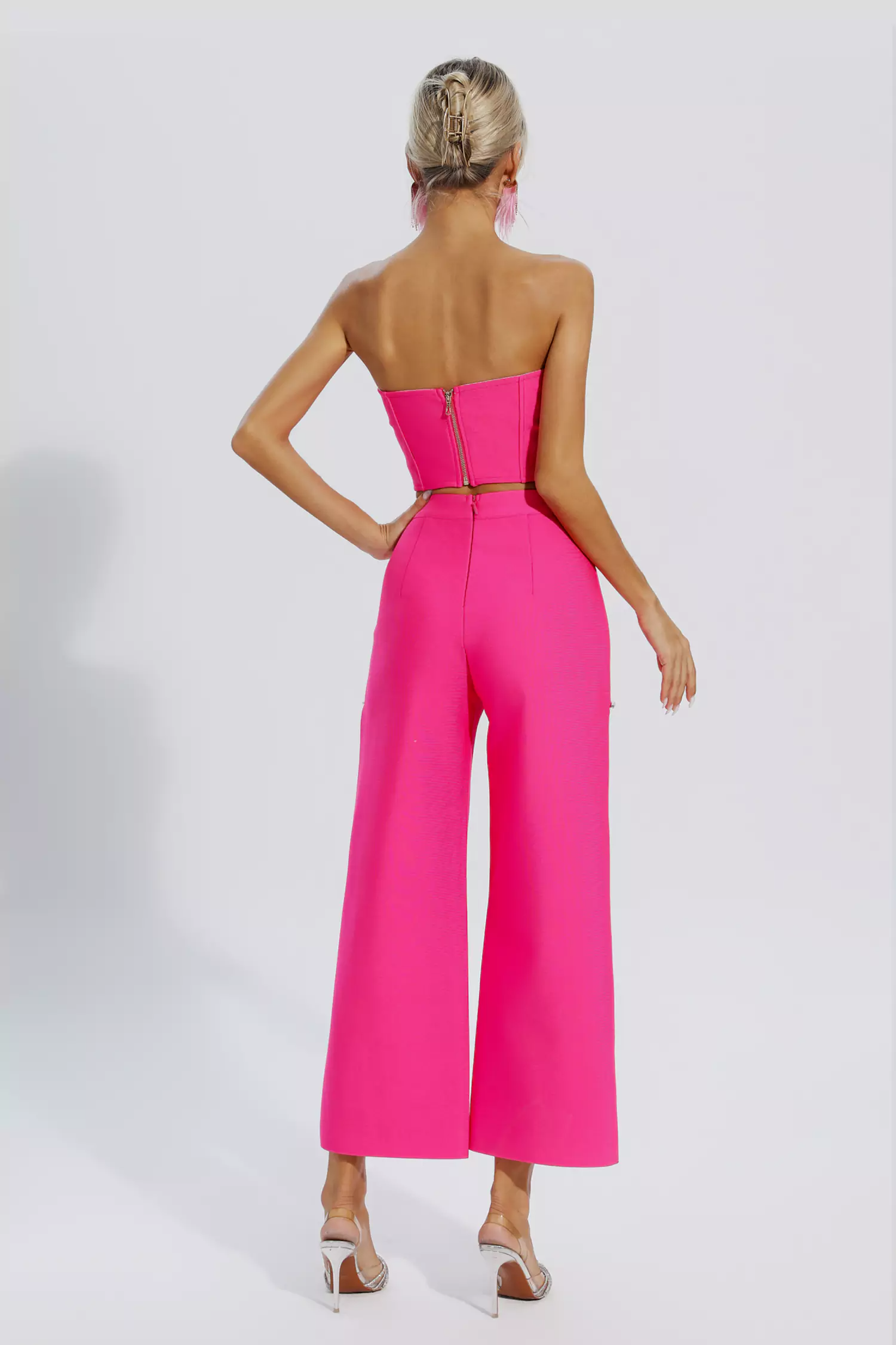 Virginia Cutout Diamond Set In Pink