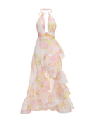 Ulanne Floral Ruffle Maxi Dress