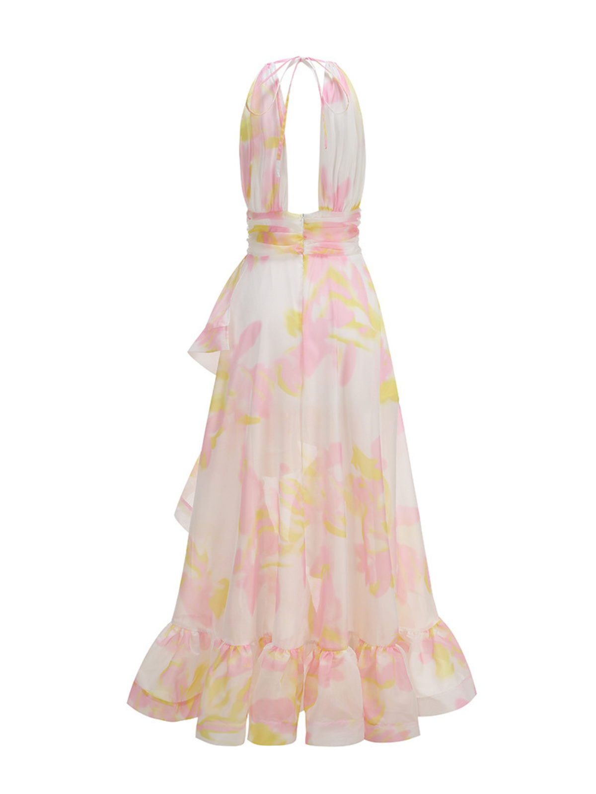 Ulanne Floral Ruffle Maxi Dress