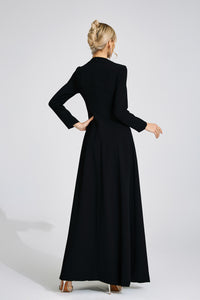 Kuiper Black Diamond Maxi Dress