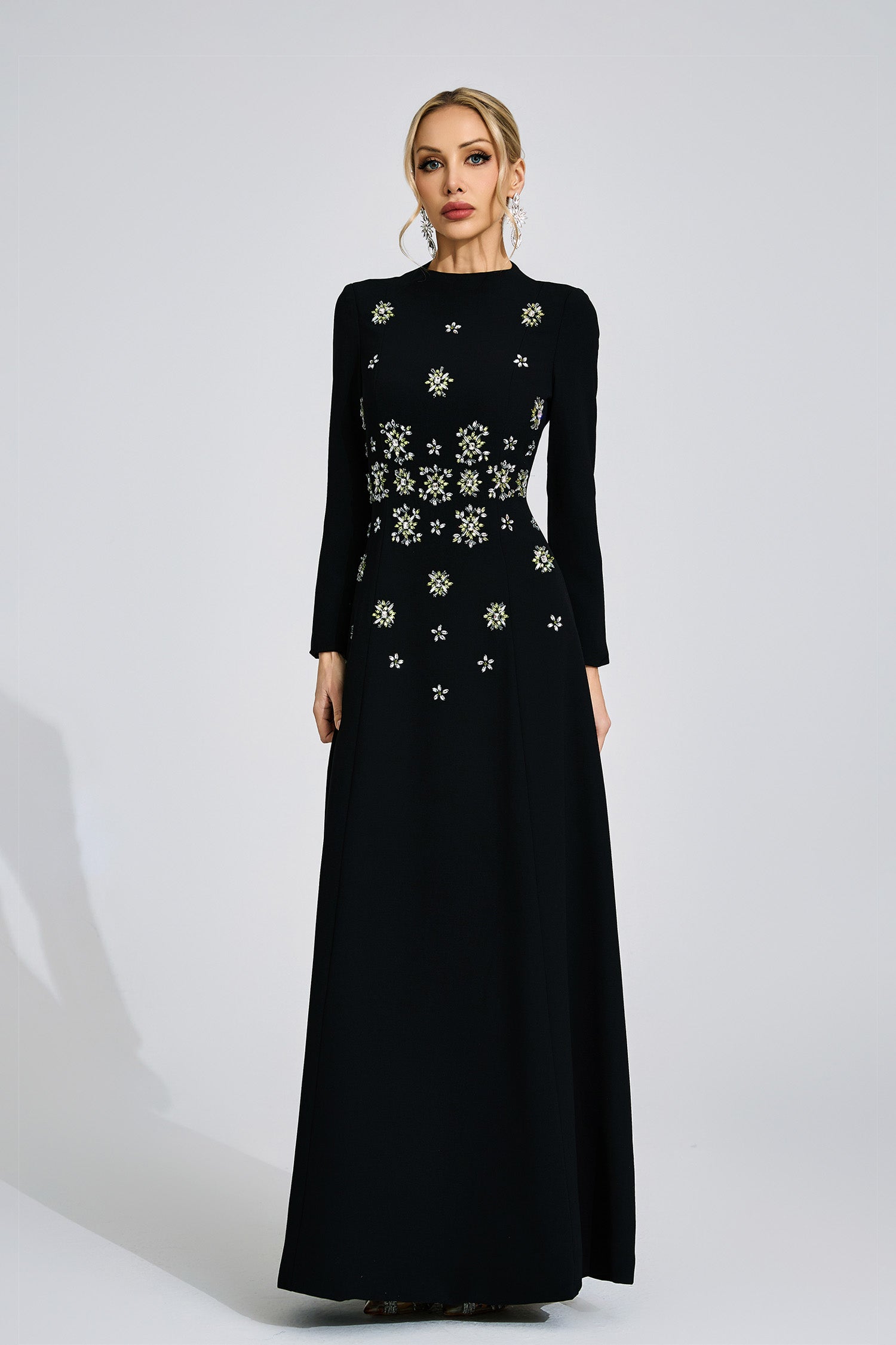 Kuiper Black Diamond Maxi Dress