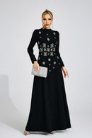 Kuiper Black Diamond Maxi Dress