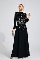 Kuiper Black Diamond Maxi Dress